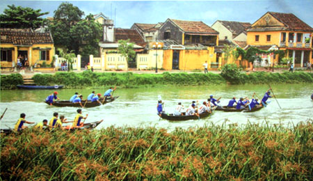 Bức ảnh đoạt giải nhất thể loại ảnh đơn chủ đề “Những dòng sông 
Việt Nam” trong cuộc thi ảnh Di sản Việt Nam 2016.